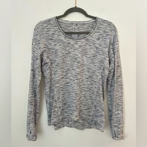 Lululemon Runderful Long Sleeve Womens Size Small See Measurements) Heather Dove